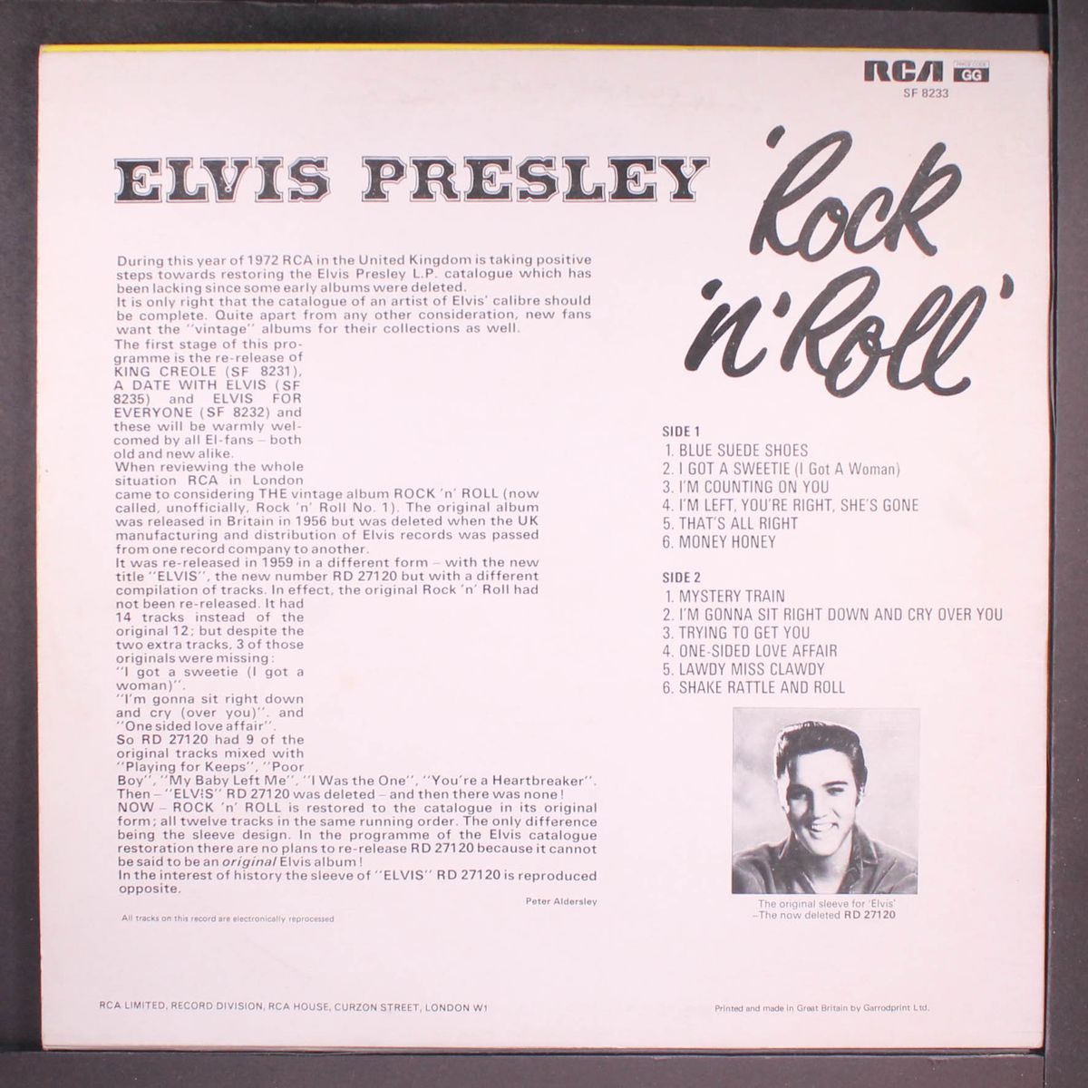 rock'n'roll by ELVIS PRESLEY