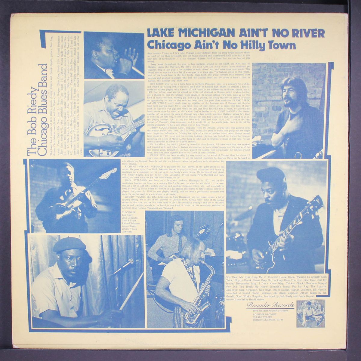 lake michigan ain't no river by BOB RIEDY BLUES BAND