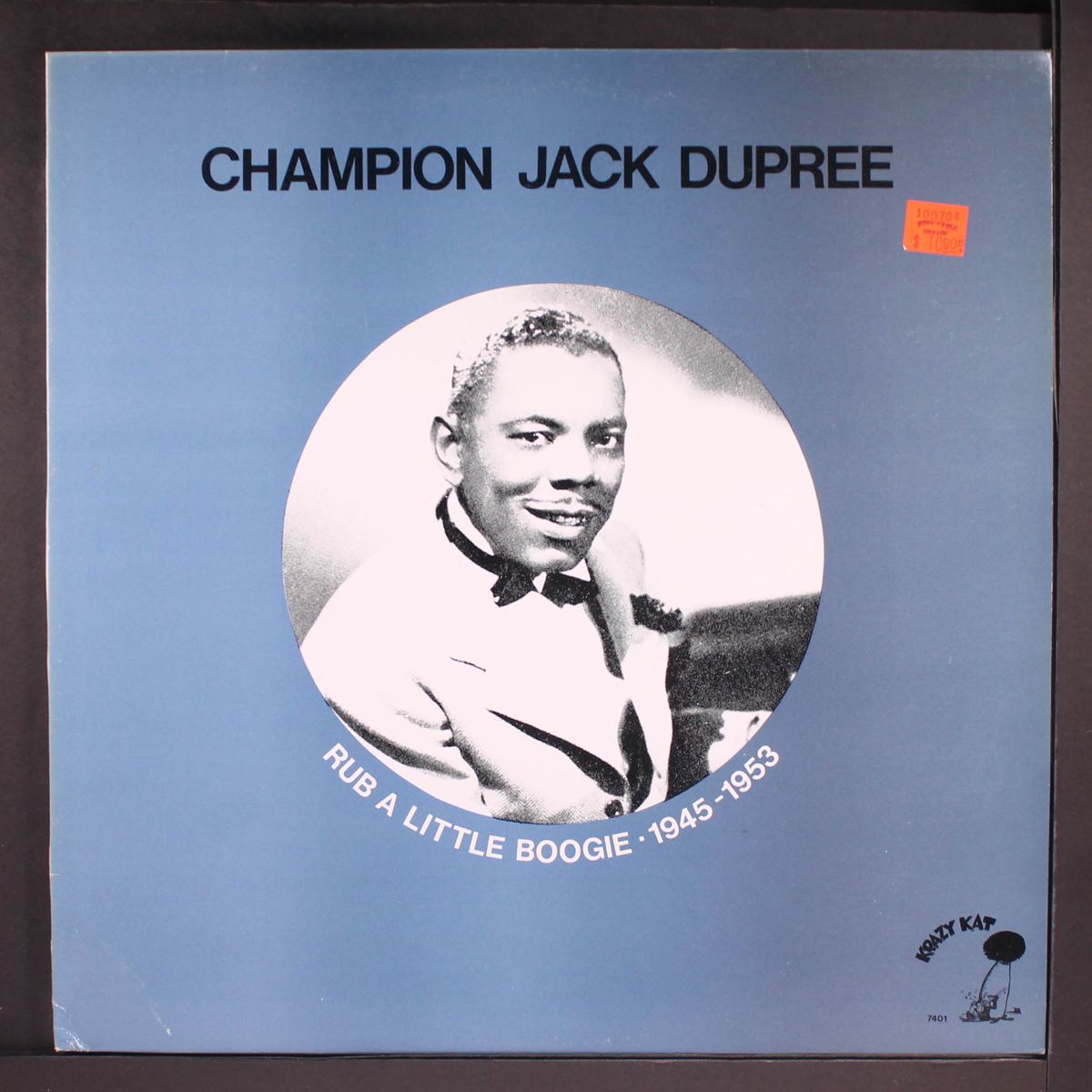 rub a little boogie, 1945-53 by CHAMPION JACK DUPREE