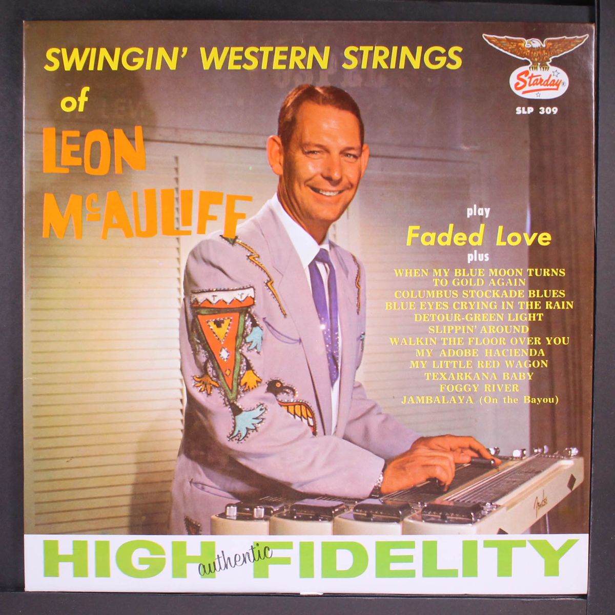 swingin' western strings by LEON MCAULIFF