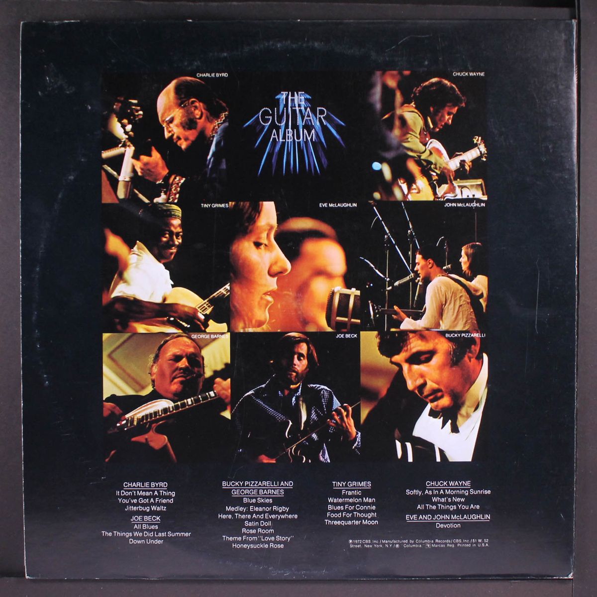 the guitar album by BUCKY PIZZARELLI, ETC.