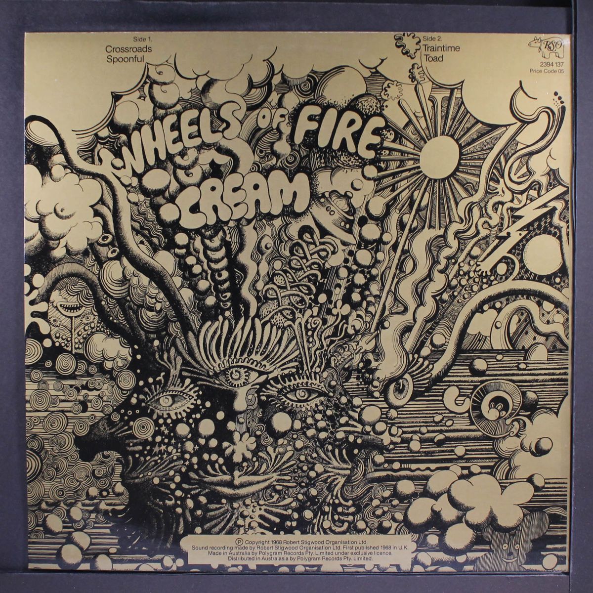 wheels of fire, live at the fillmore by CREAM