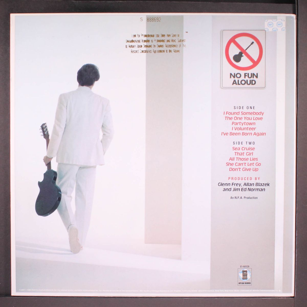 no fun aloud by GLENN FREY