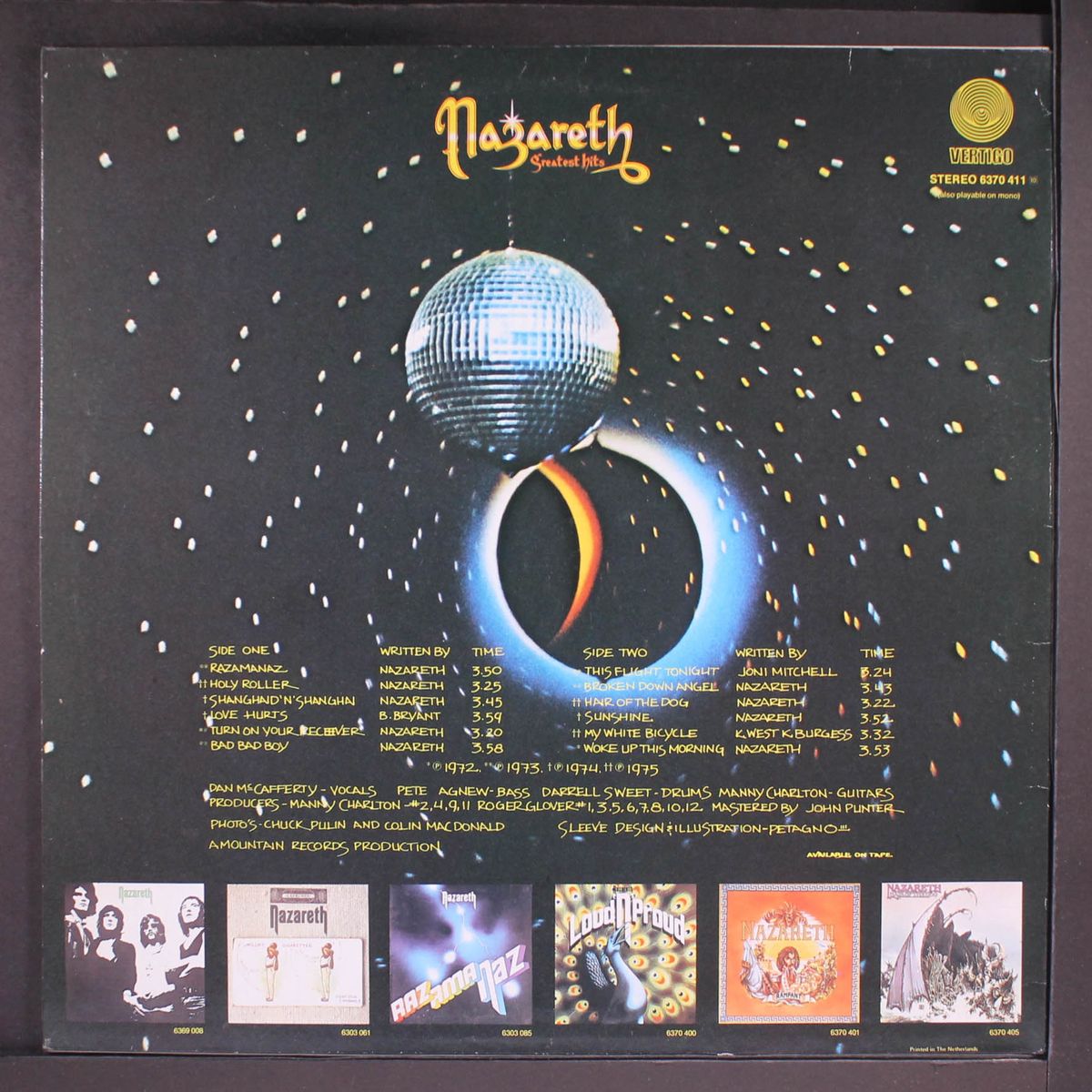 greatest hits by NAZARETH