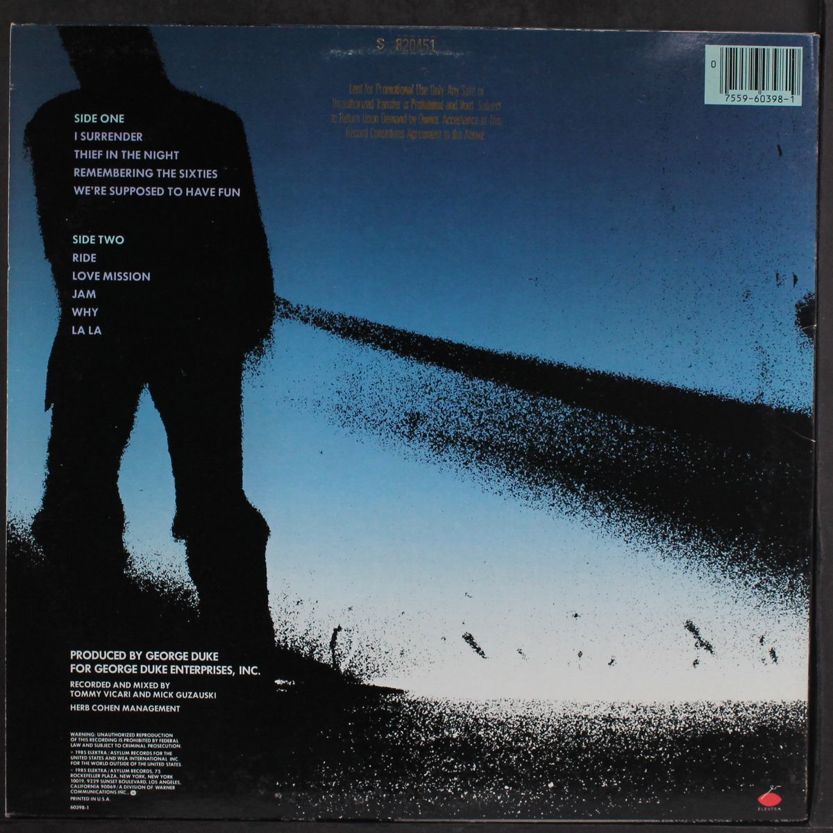 thief in the night by GEORGE DUKE