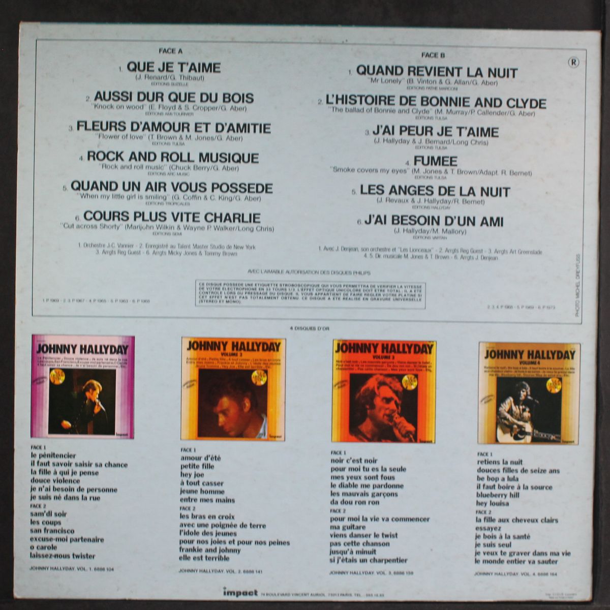 volume 5 by JOHNNY HALLYDAY