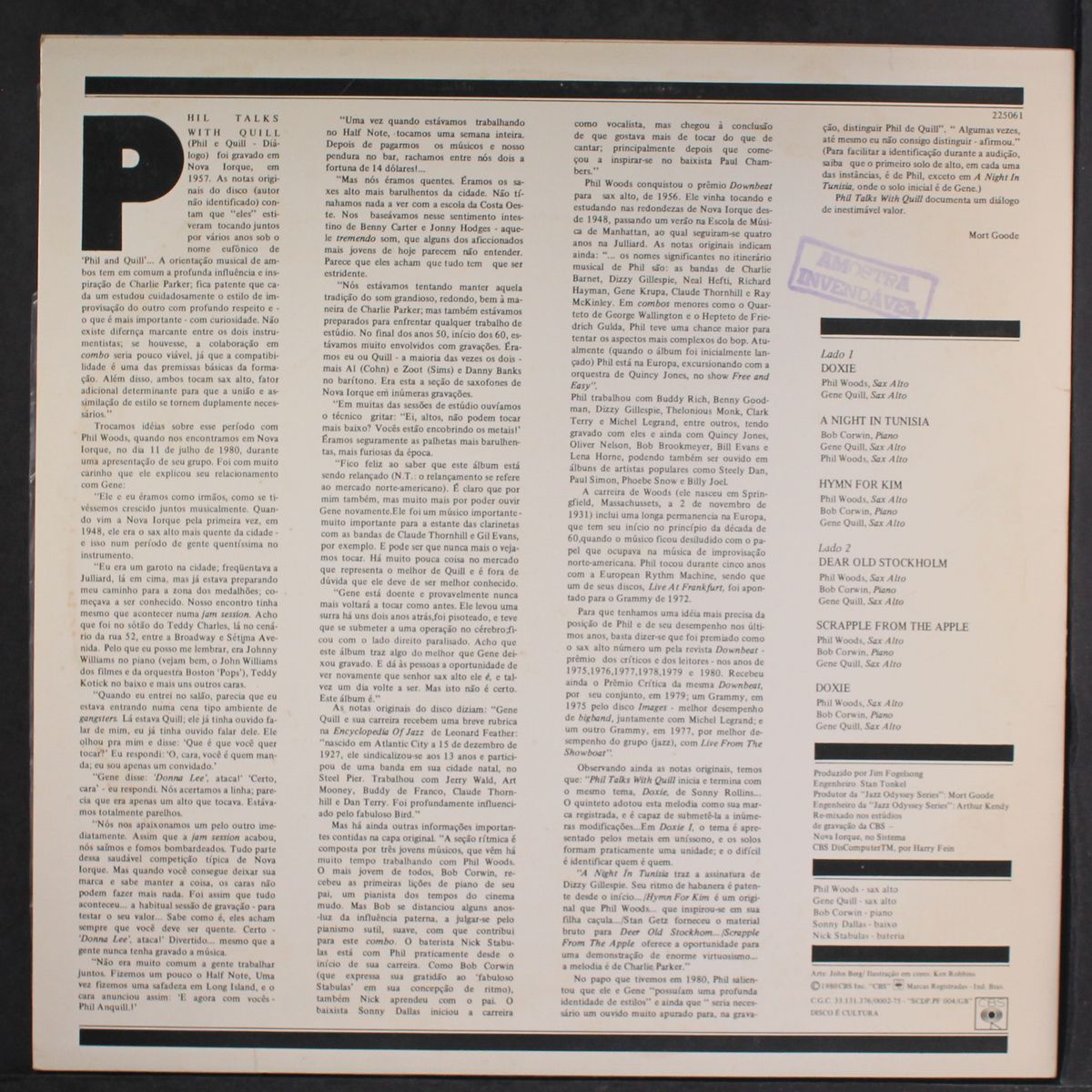 phil talks with quill by PHIL WOODS