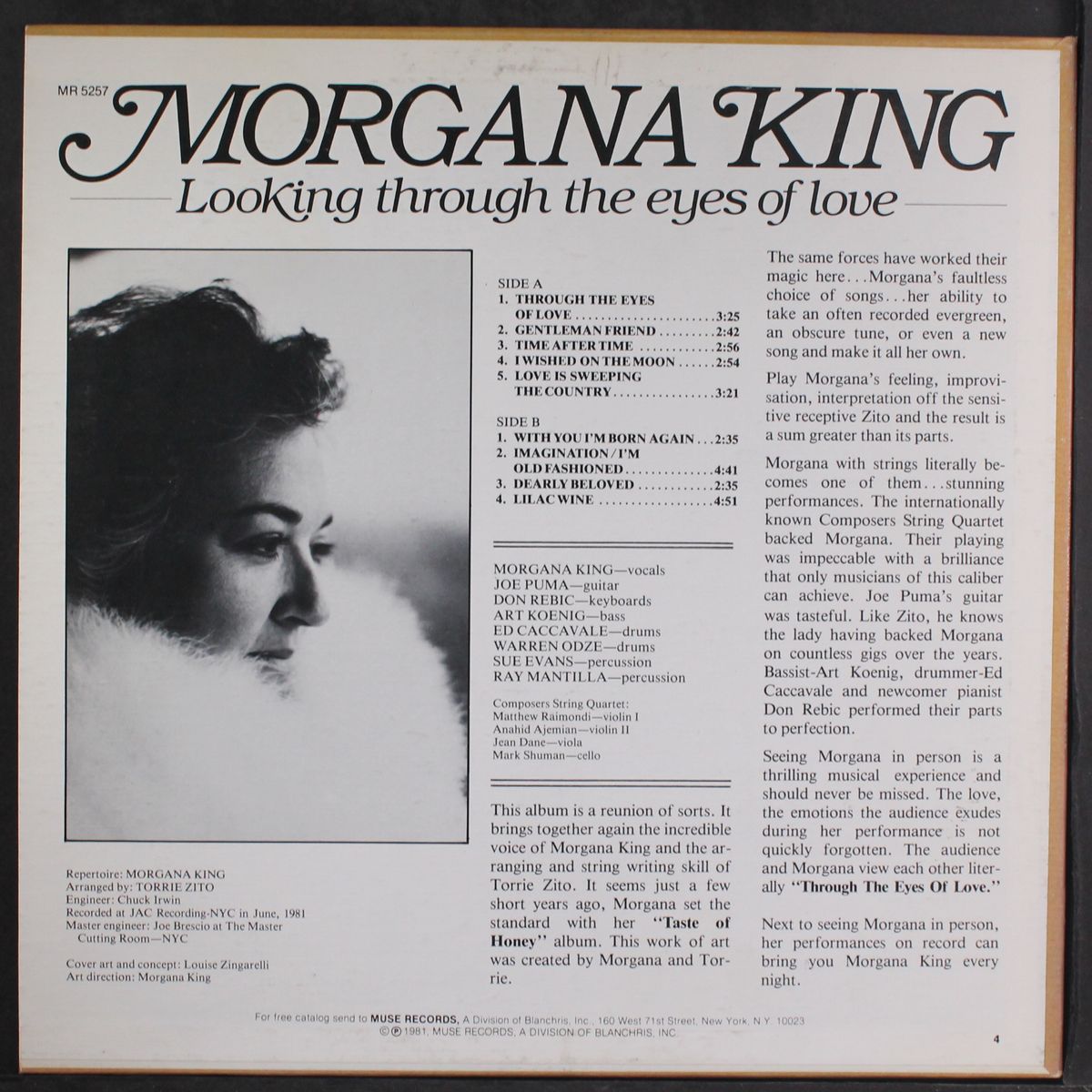 looking through the eyes of love by MORGANA KING