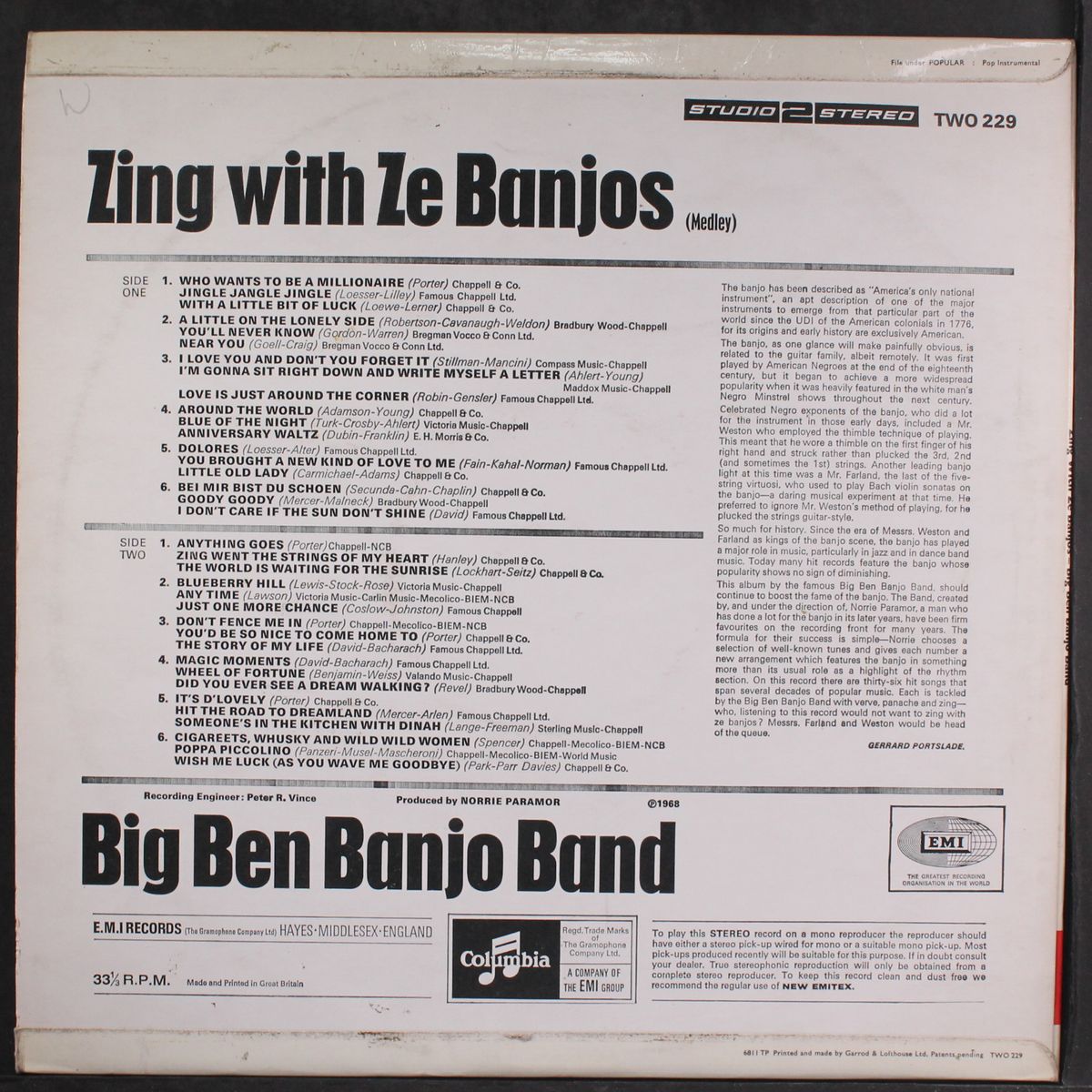 zing with ze banjos by BIG BEN BANJO BAND