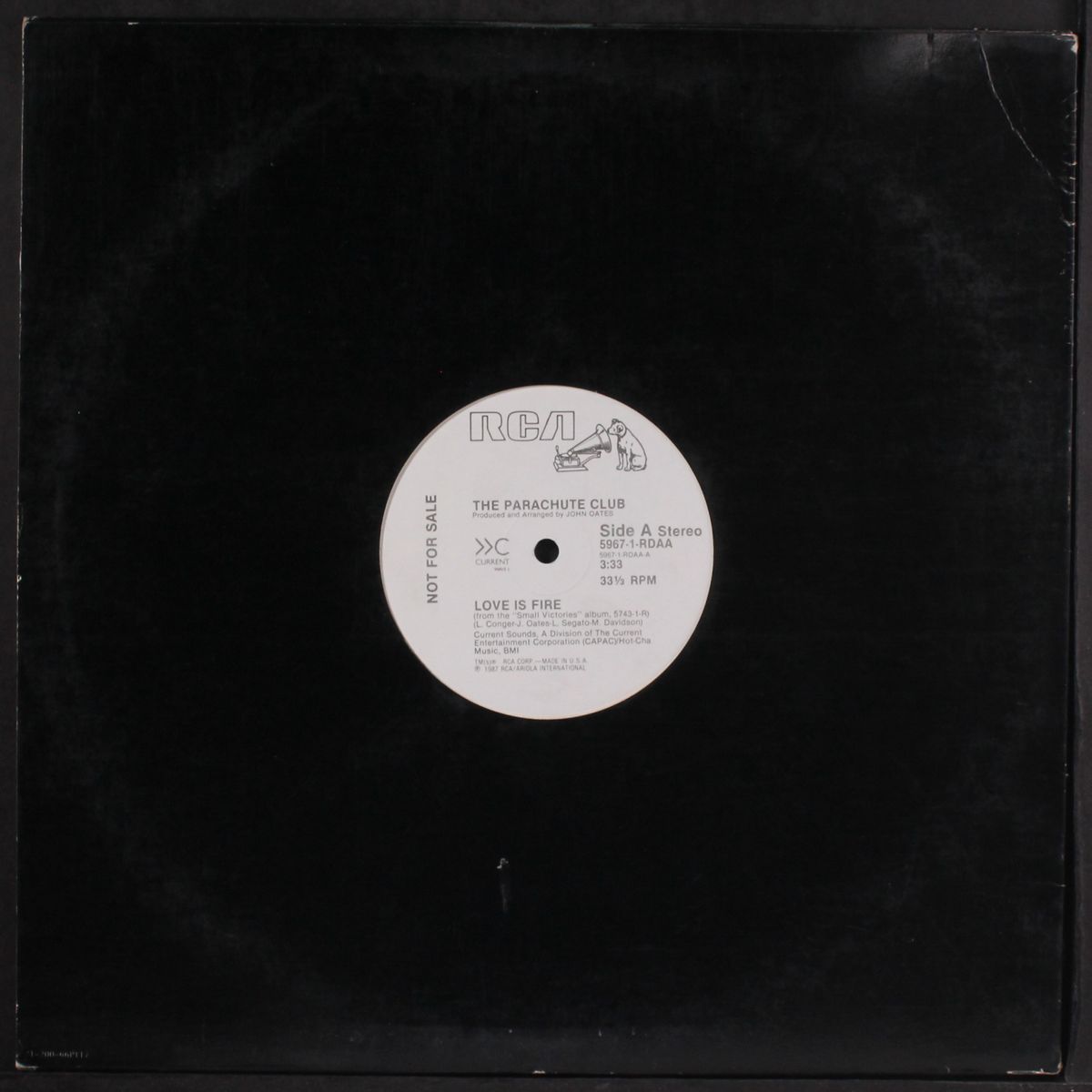 love is fire by PARACHUTE CLUB