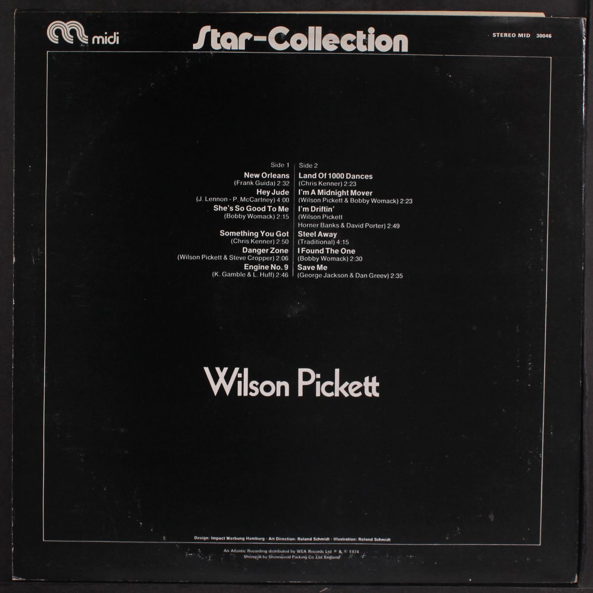 star collection by WILSON PICKETT