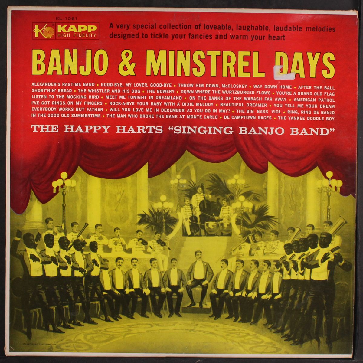 banjo & minstrel days by HAPPY HARTS