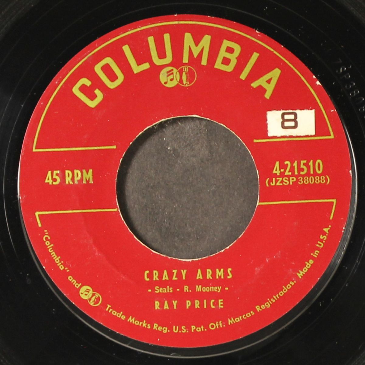 crazy arms / you done me wrong by RAY PRICE