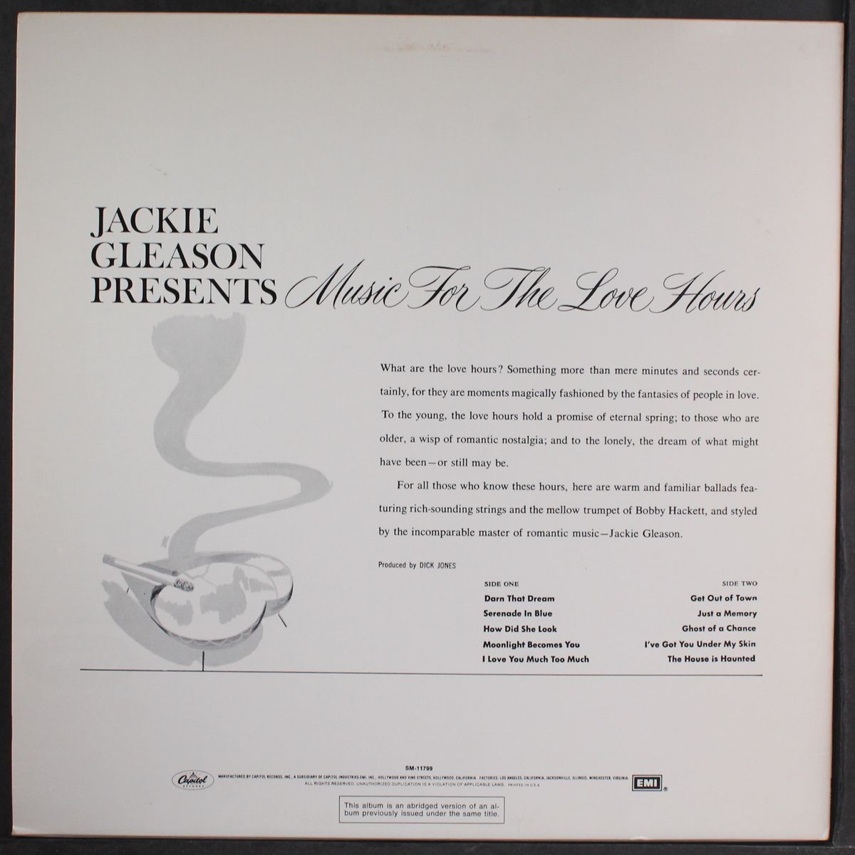 the love hours by JACKIE GLEASON