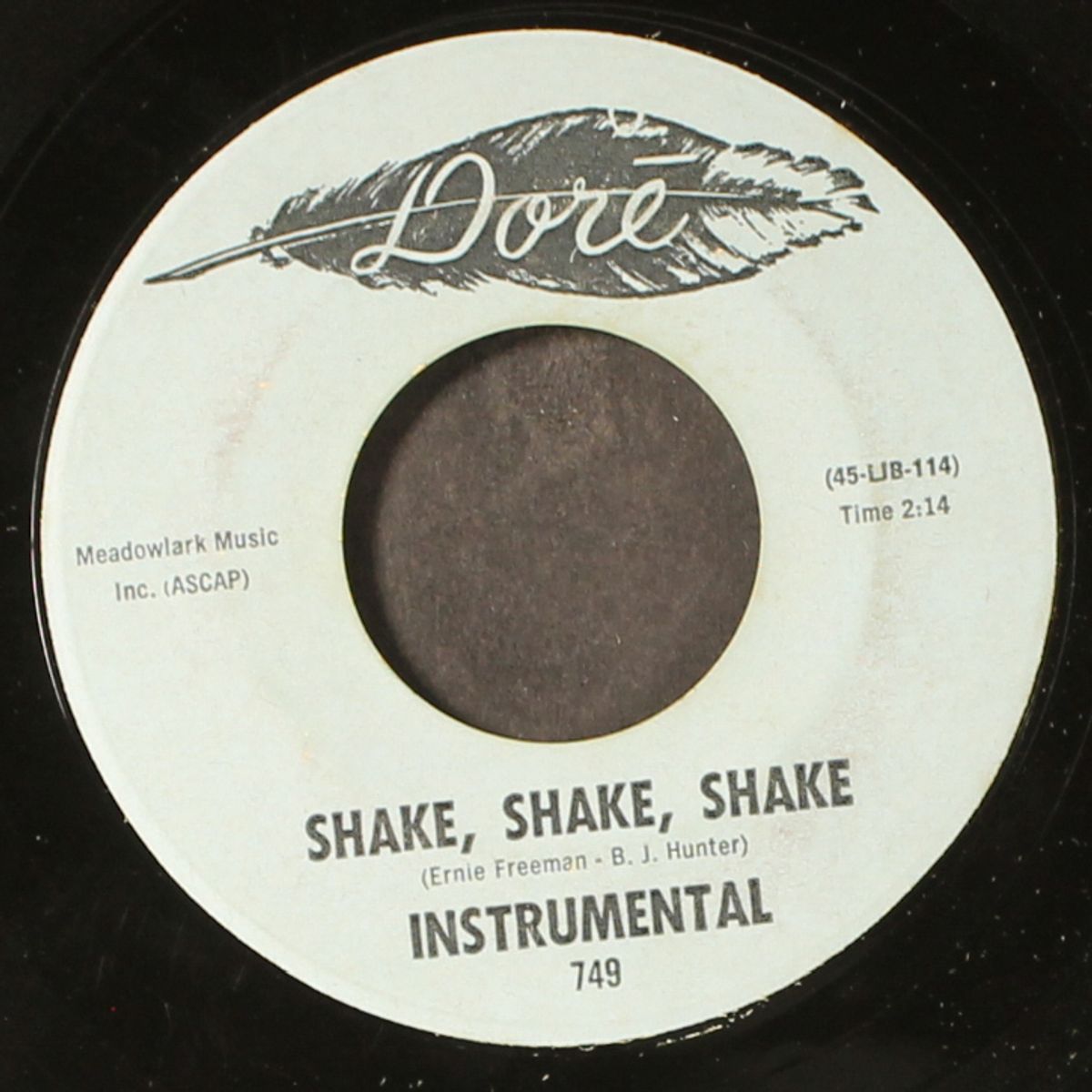 temptation walk / shake, shake, shake by ENTERTAINERS IV
