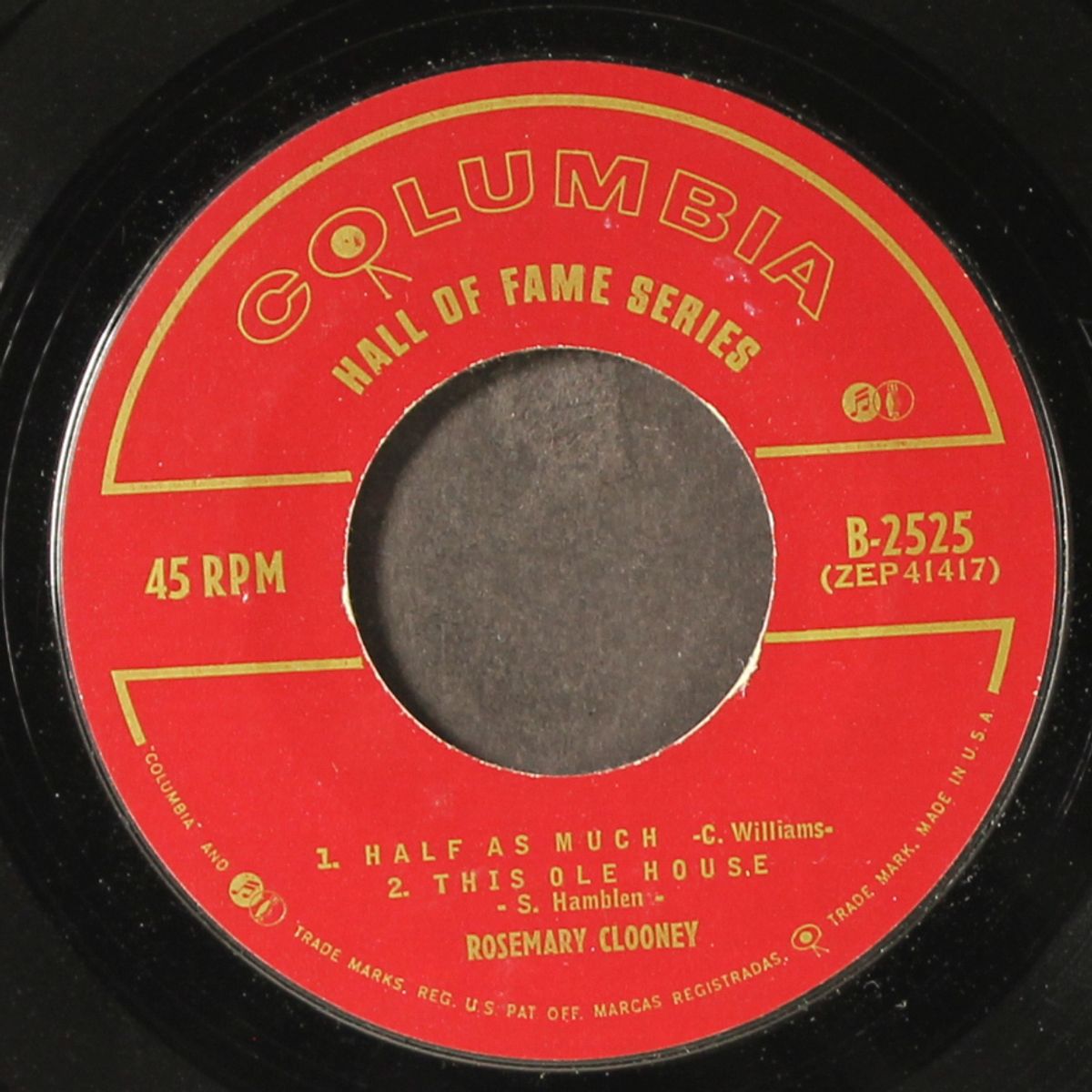 rosemary clooney by ROSEMARY CLOONEY