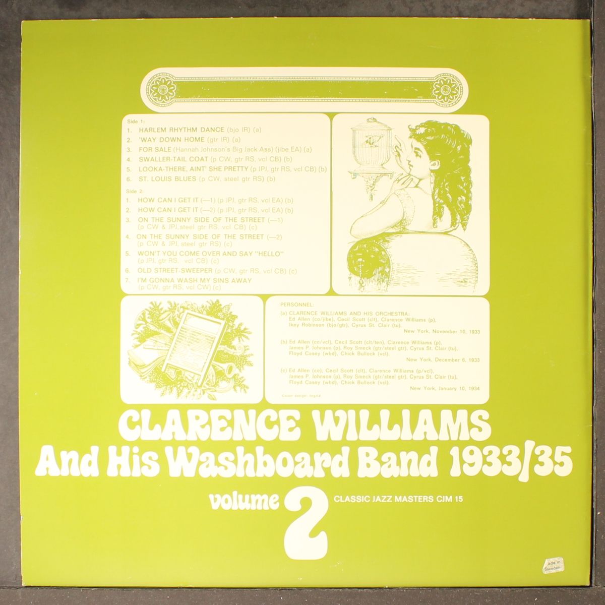 1933/35, vol. 2 by CLARENCE WILLIAMS