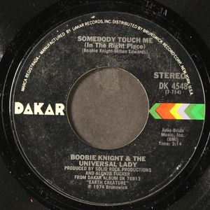 BOOBIE KNIGHT & UNIVERSAL LADY