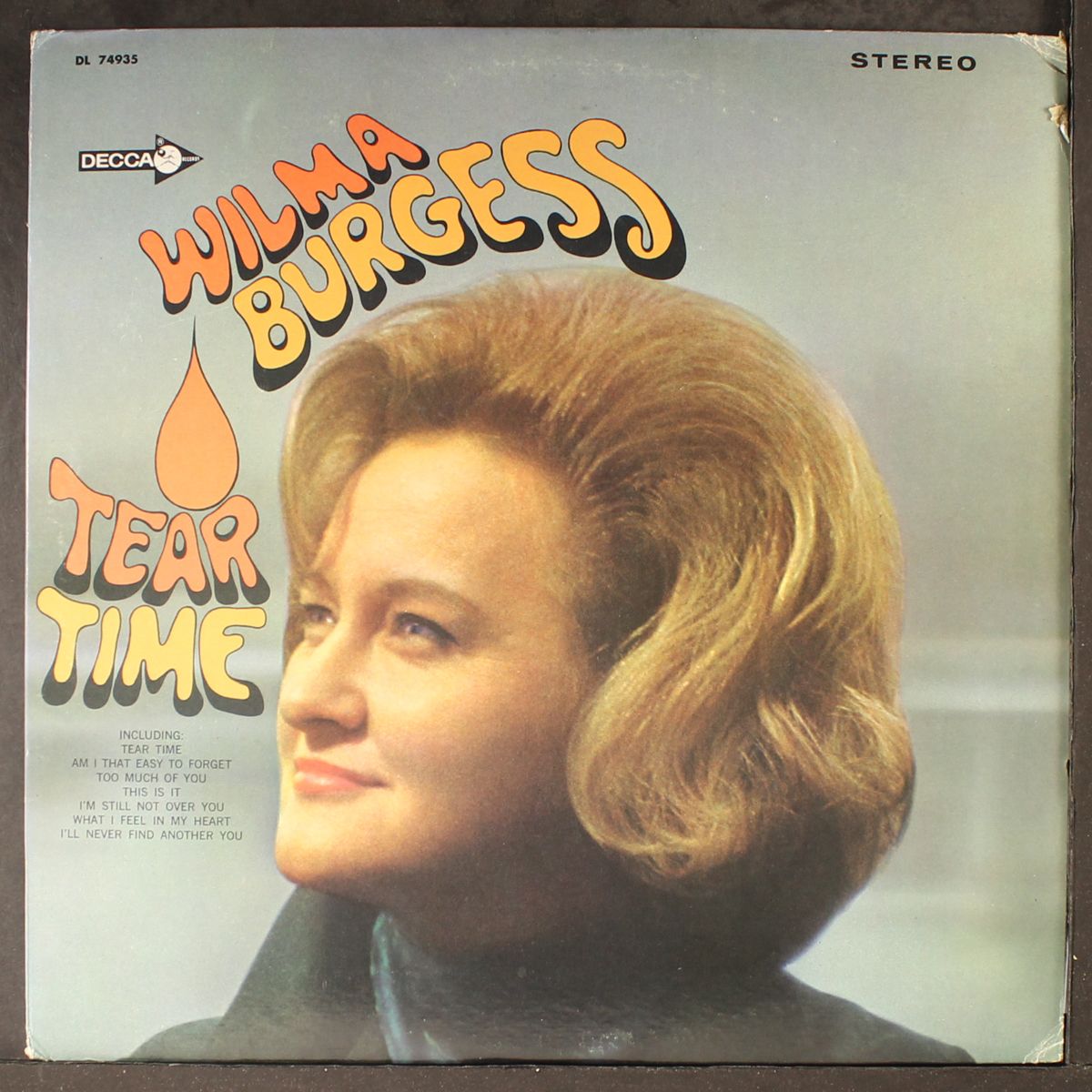 tear time by WILMA BURGESS