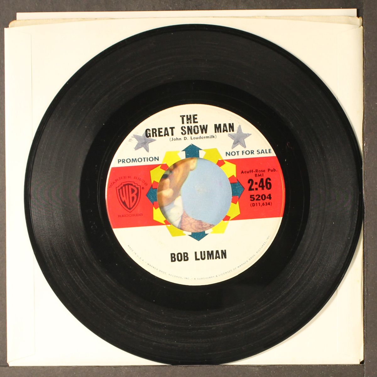 the great snow man / pig latin song by BOB LUMAN
