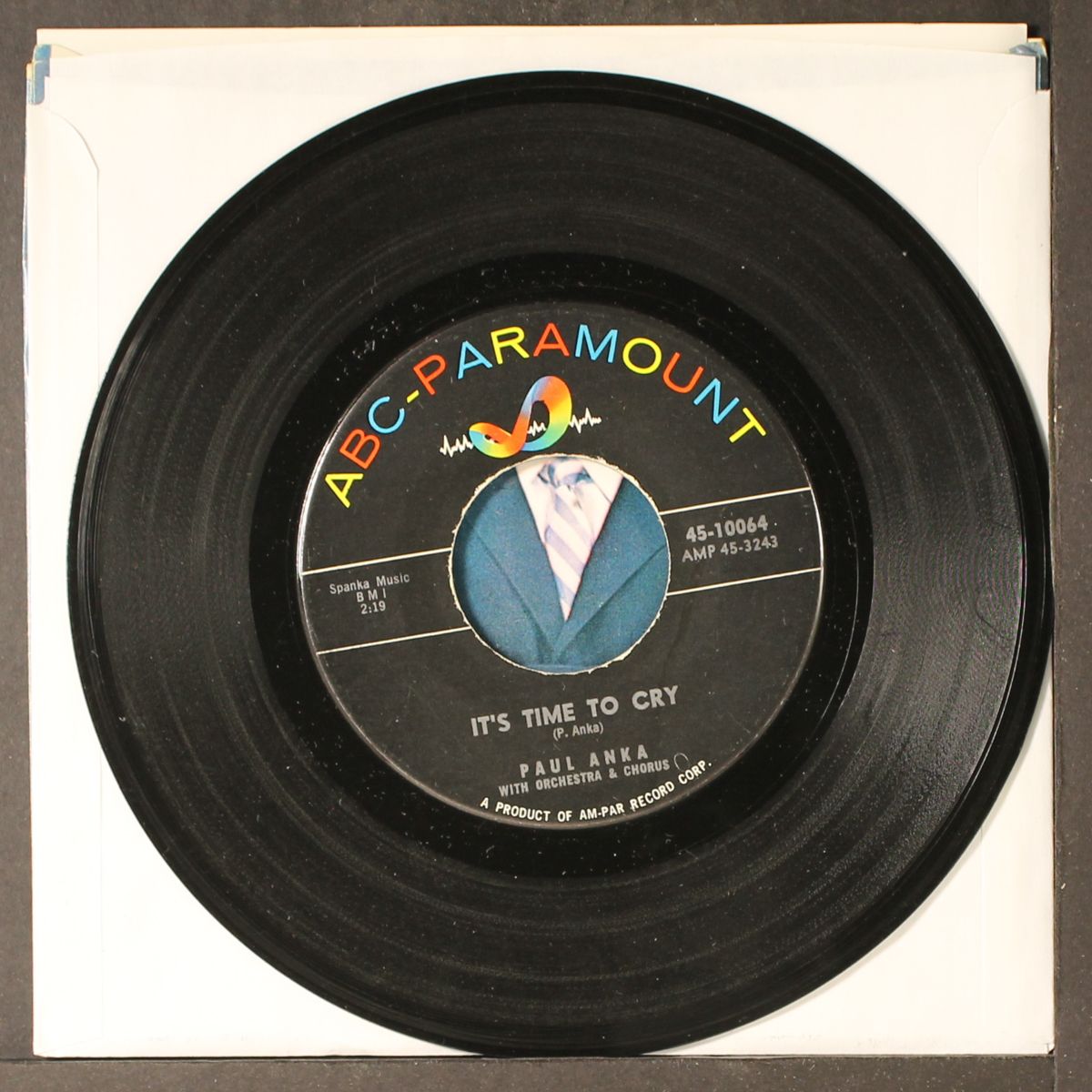 it's time to cry / something has changed me by PAUL ANKA