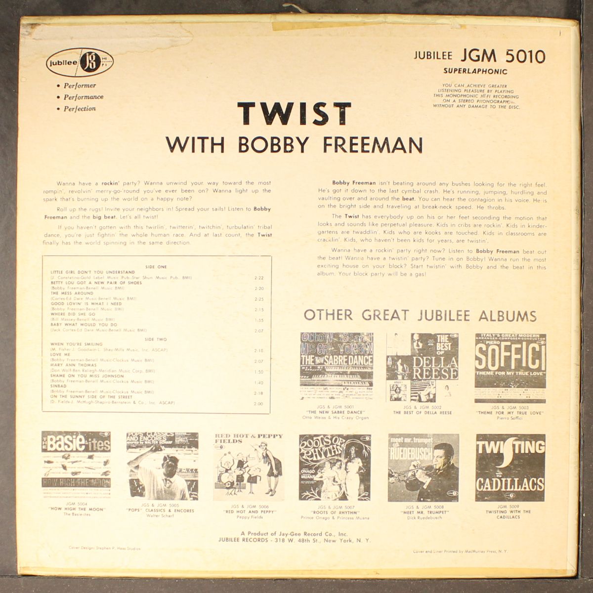 twist with by BOBBY FREEMAN