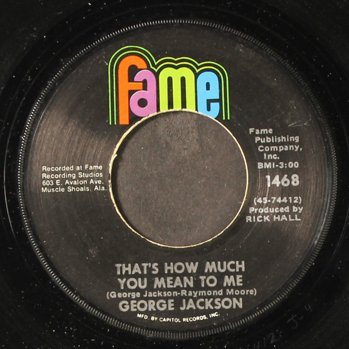 that's how much you mean to me / i'm gonna hold on by GEORGE JACKSON