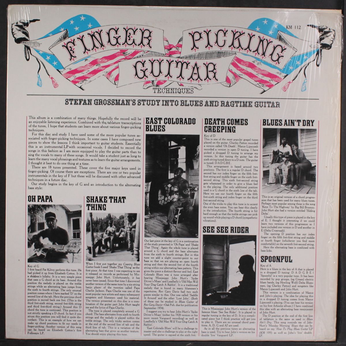 fingerpicking guitar techniques by STEFAN GROSSMAN