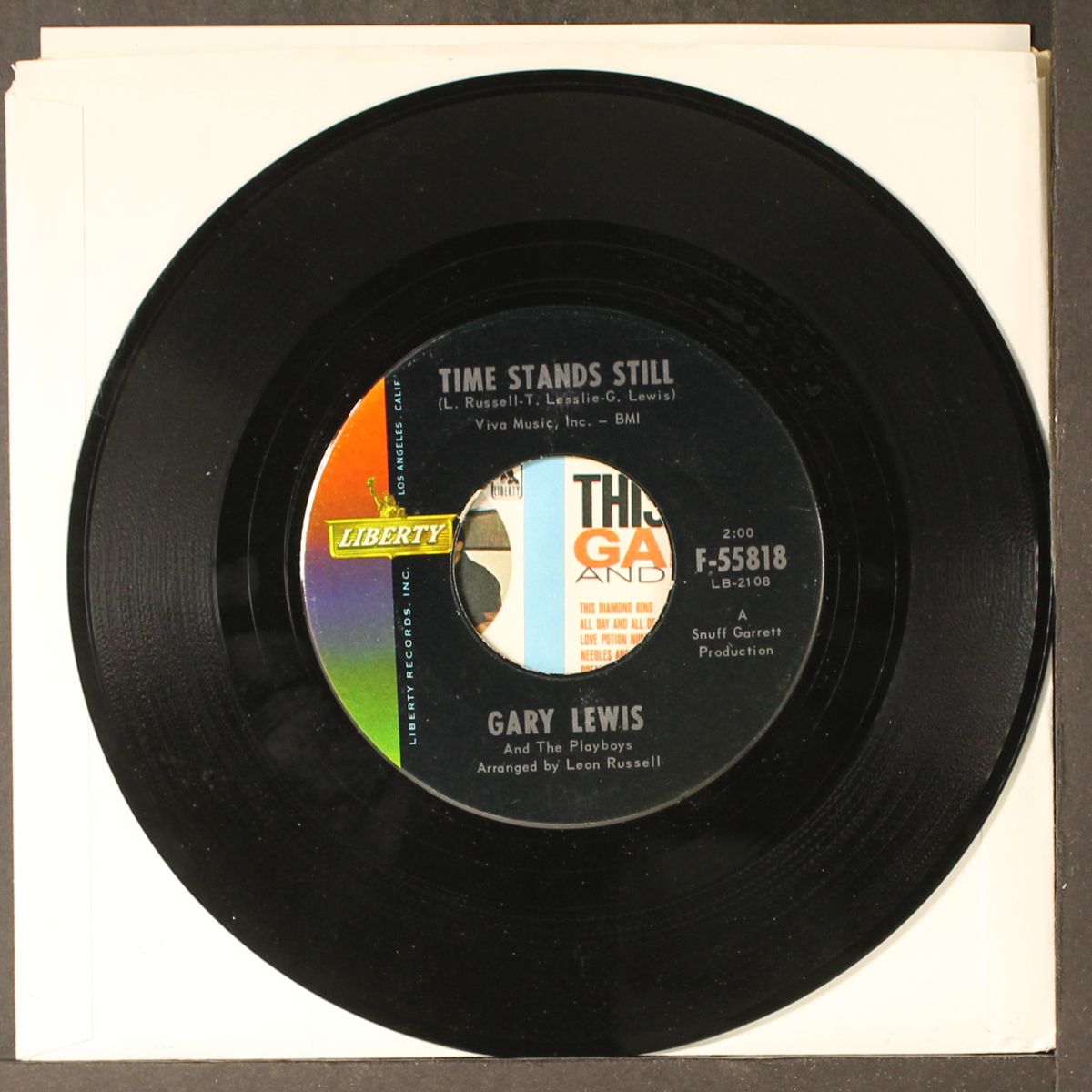 everybody loves a clown / time stands still by GARY LEWIS & PLAYBOYS