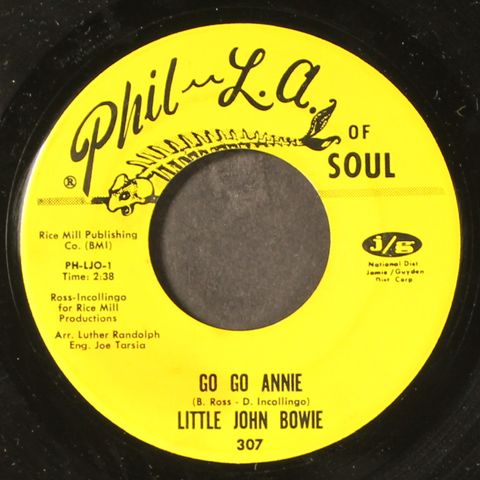 LITTLE JOHN BOWIE