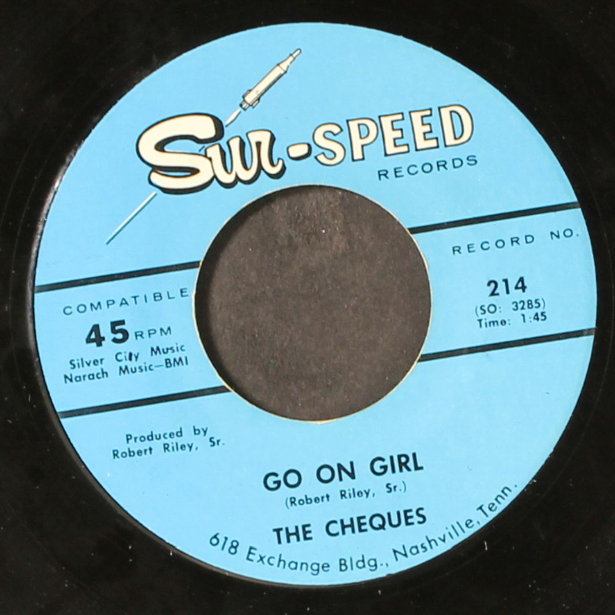 a thousand miles away / go on girl by CHEQUES