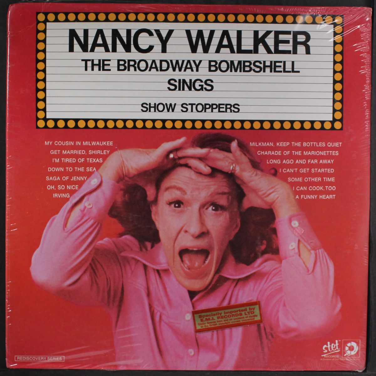 the broadway bombshell sings by NANCY WALKER