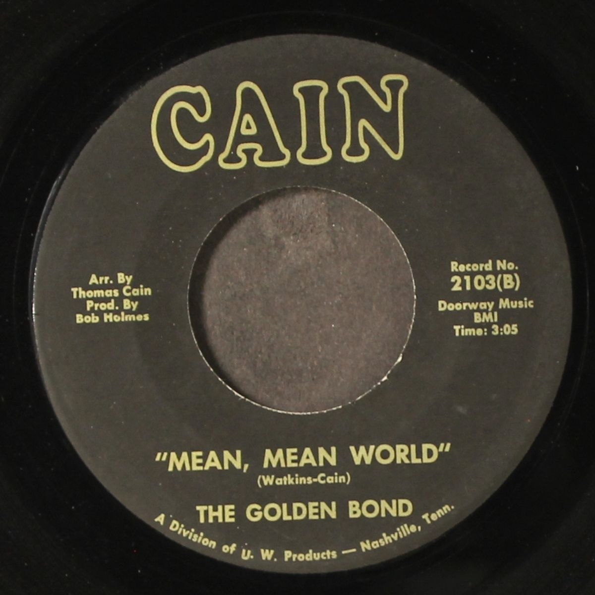 i know / mean, mean world by GOLDEN BOND