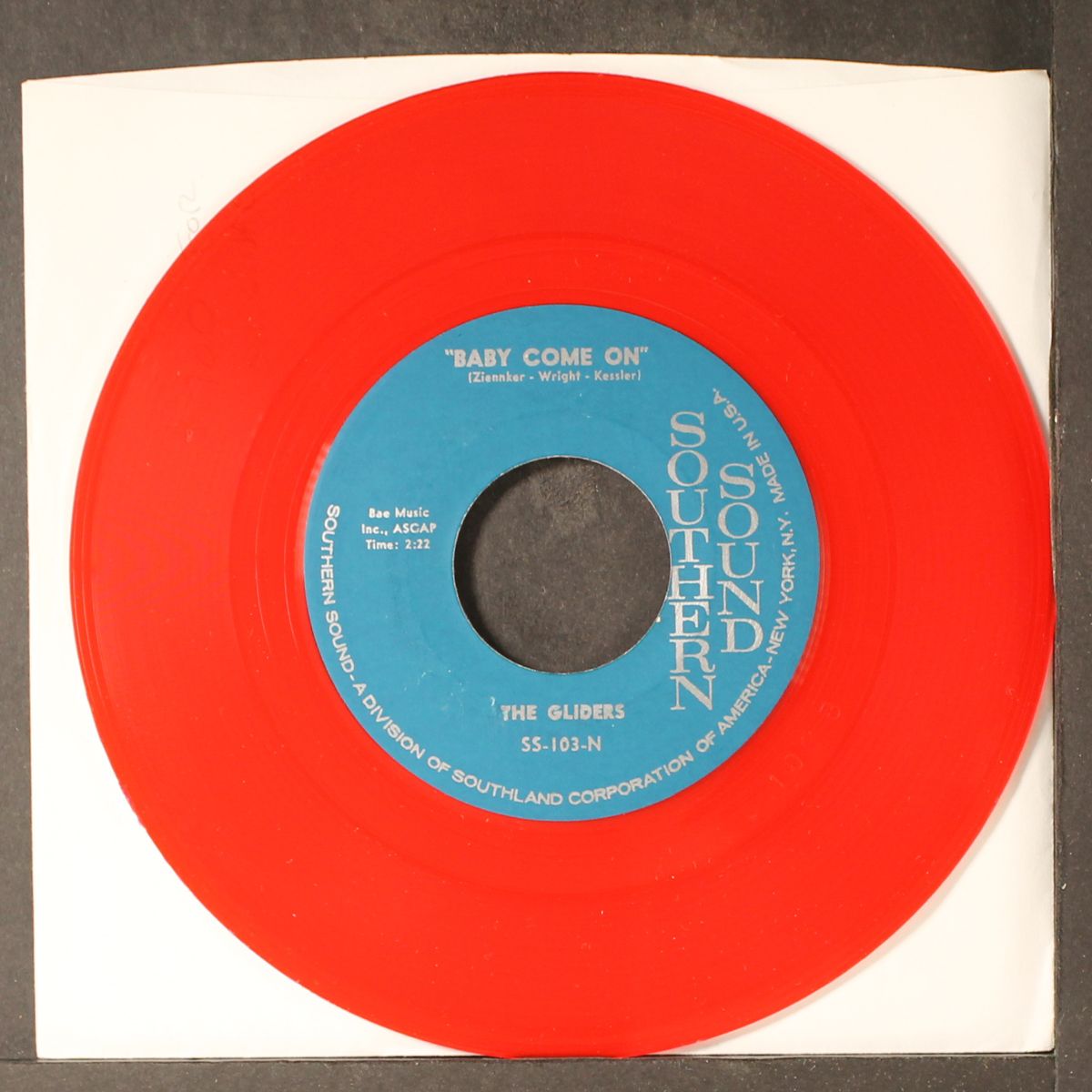 baby come on / school days by GLIDERS