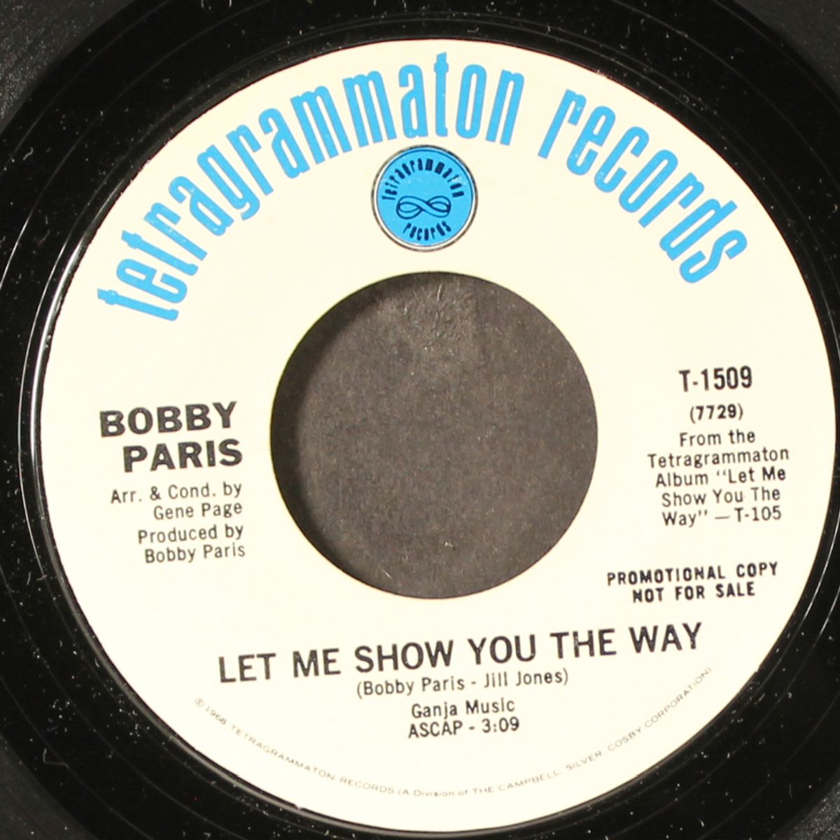 let me show you the way / bye, bye blackbird by BOBBY PARIS