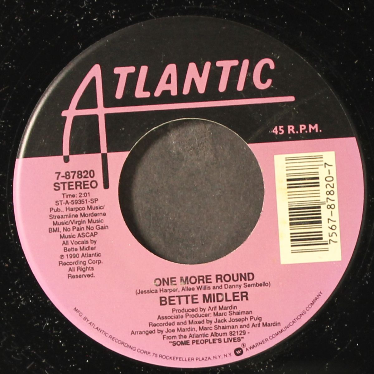 from a distance / one more round by BETTE MIDLER