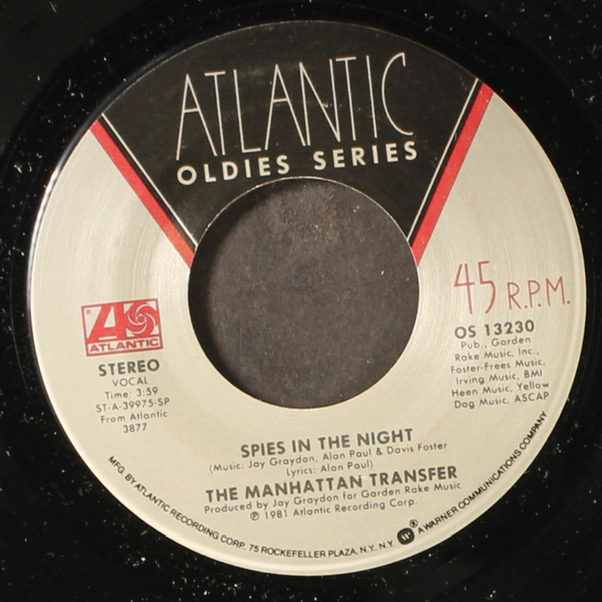 boy from new york city / spies in the night by MANHATTAN TRANSFER