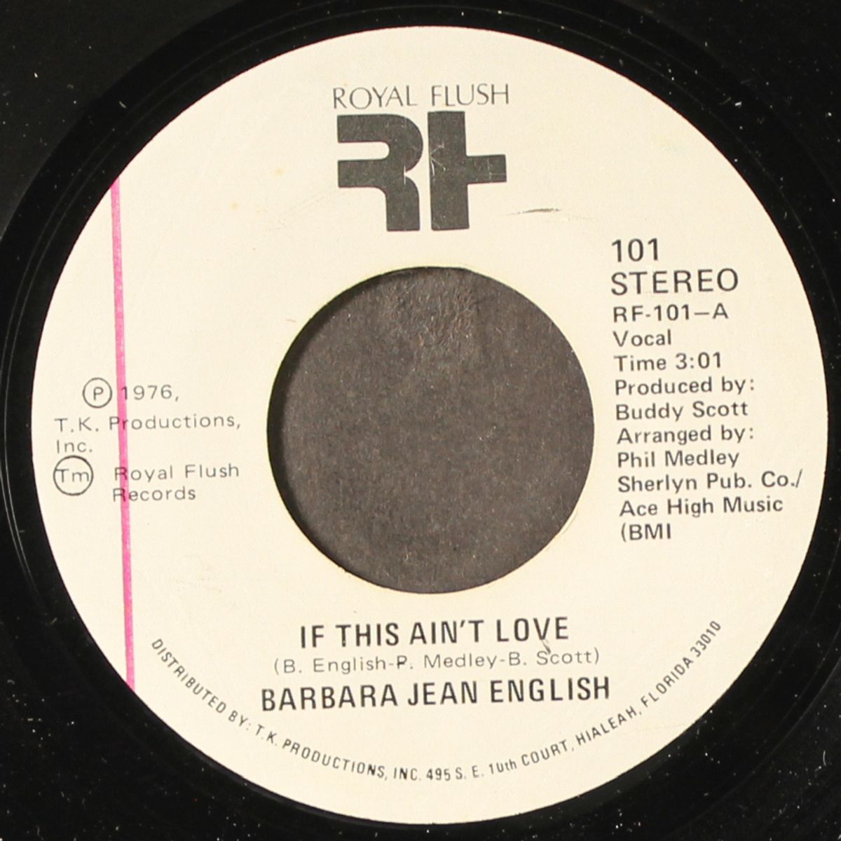 if this ain't love / if it feels this good by BARBARA JEAN ENGLISH