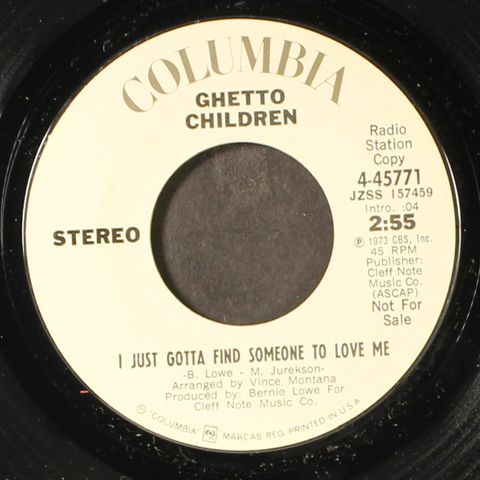 GHETTO CHILDREN