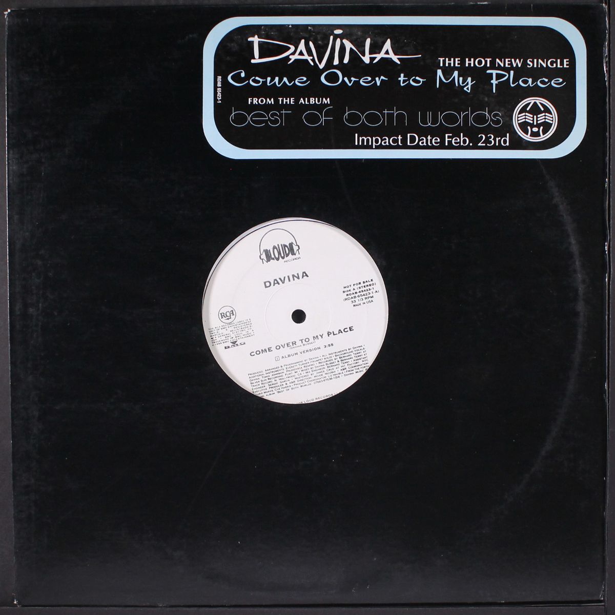 come over to my place by DAVINA