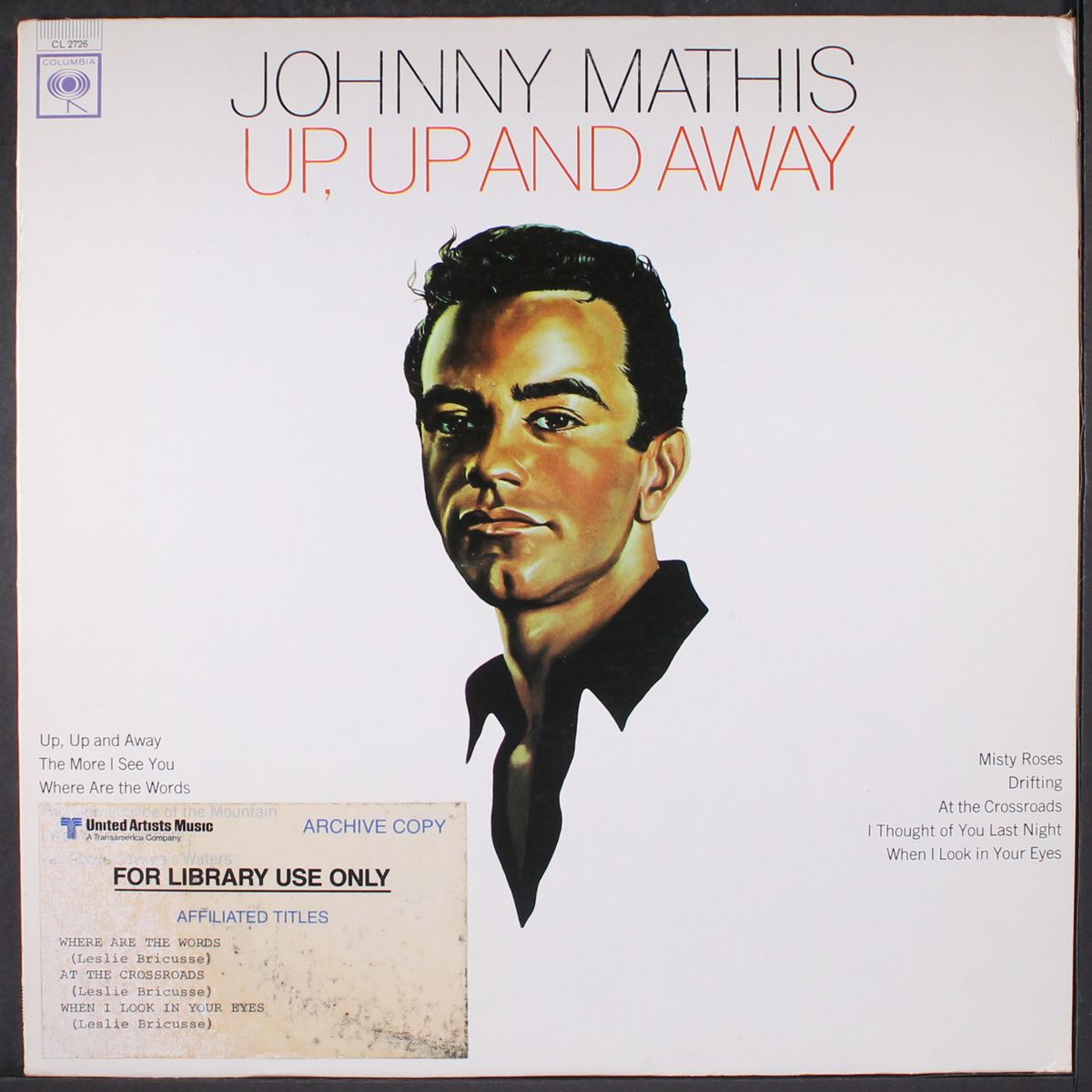up, up and away by JOHNNY MATHIS