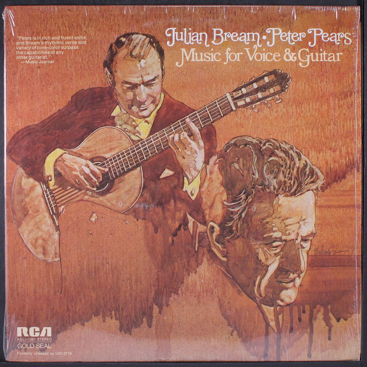 music for voice & guitar by JULIAN BREAM