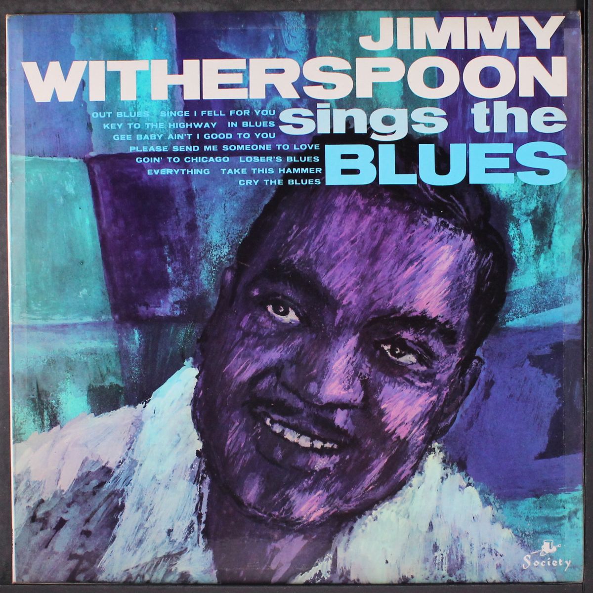 sings the blues by JIMMY WITHERSPOON