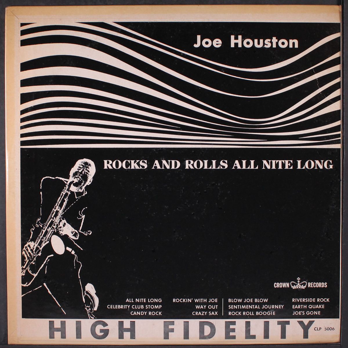 rocks and rolls all nite long by JOE HOUSTON