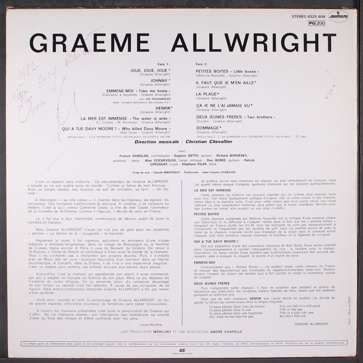graeme allwright by GRAEME ALLWRIGHT