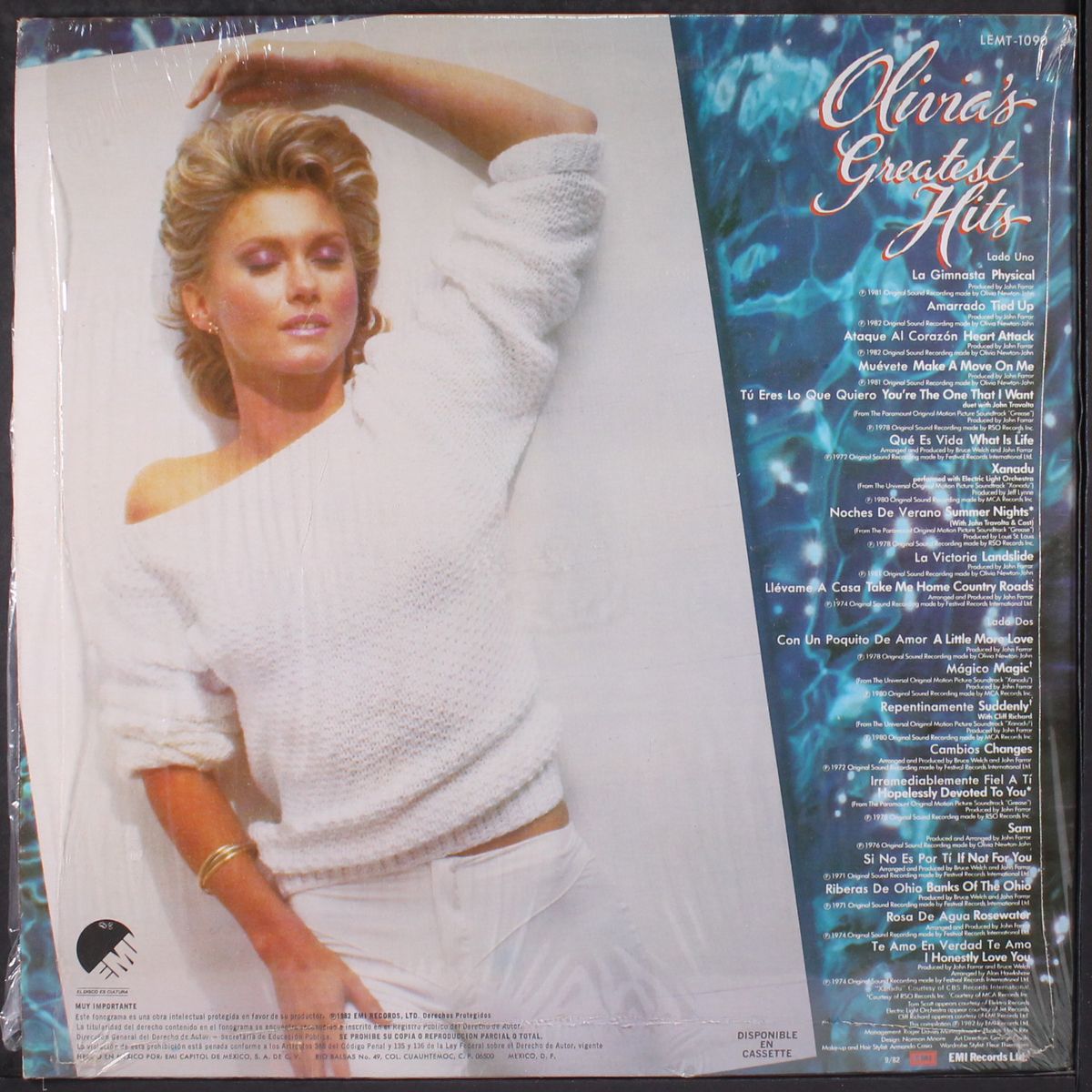 olivia's greatest hits by OLIVIA NEWTON-JOHN