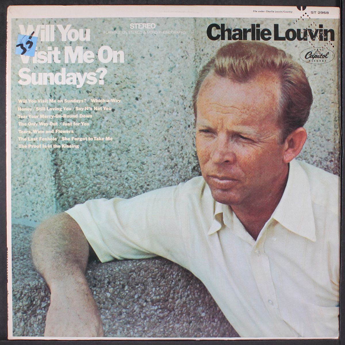 will you visit me on sundays? by CHARLIE LOUVIN