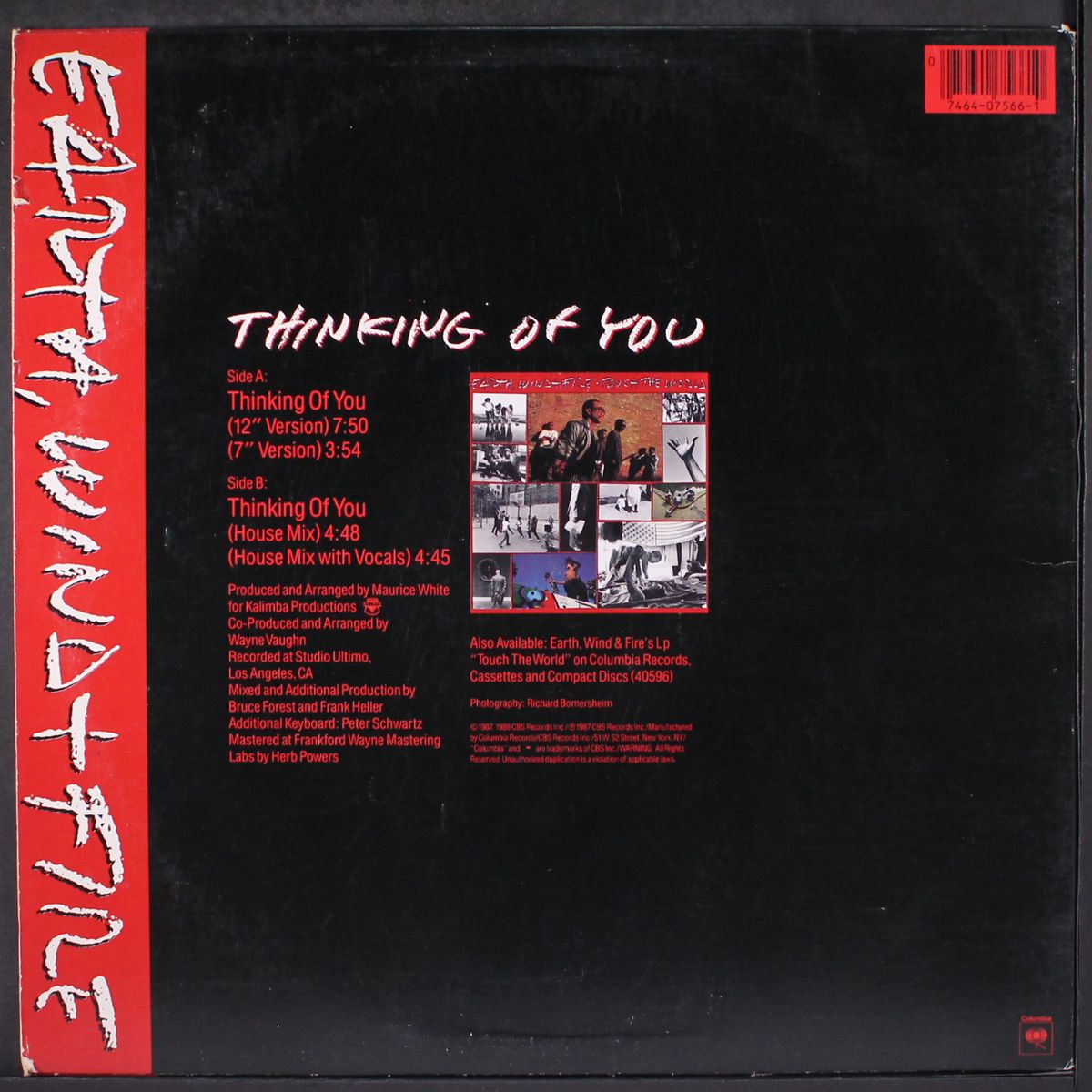thinking of you by EARTH, WIND & FIRE