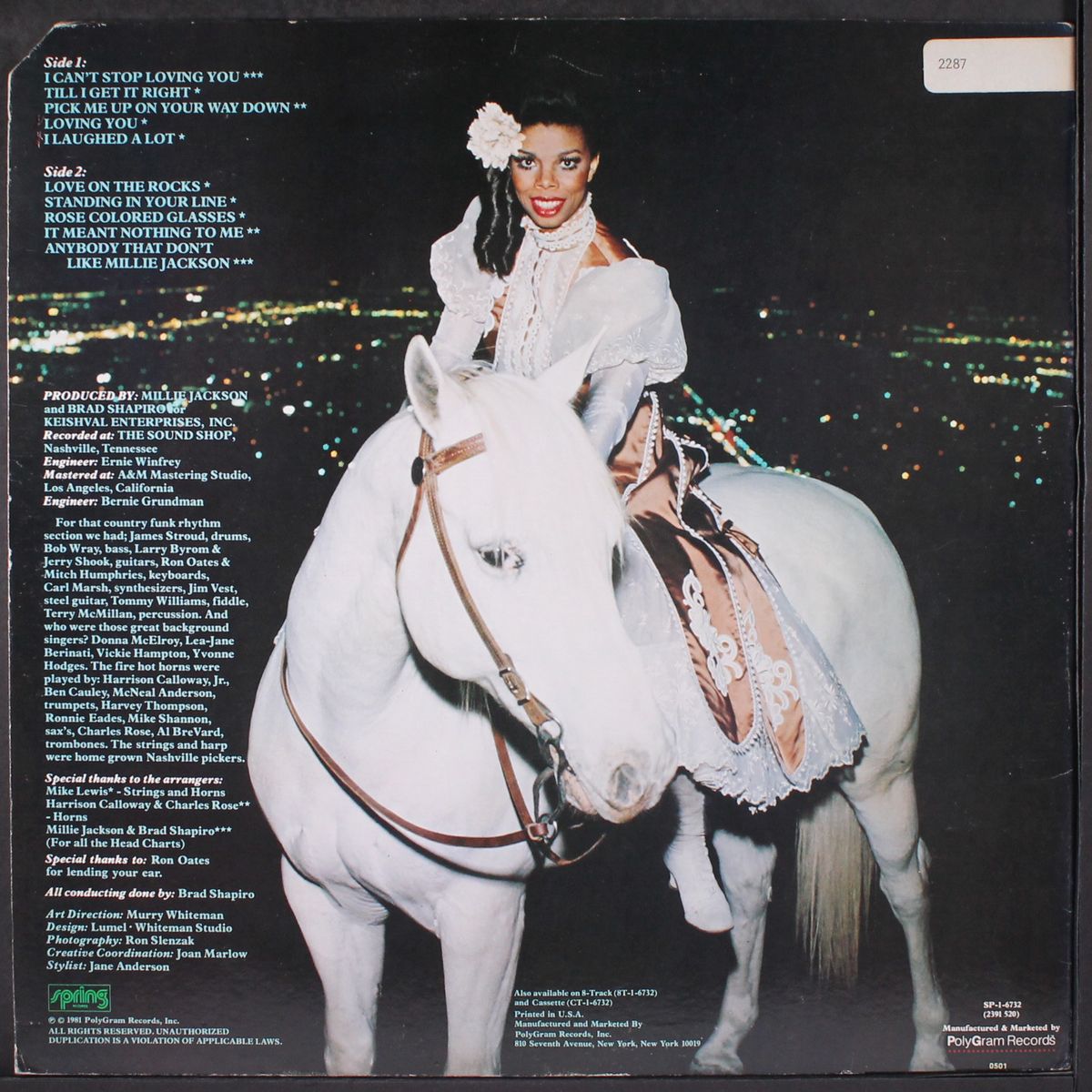 just a lil' bit country by MILLIE JACKSON