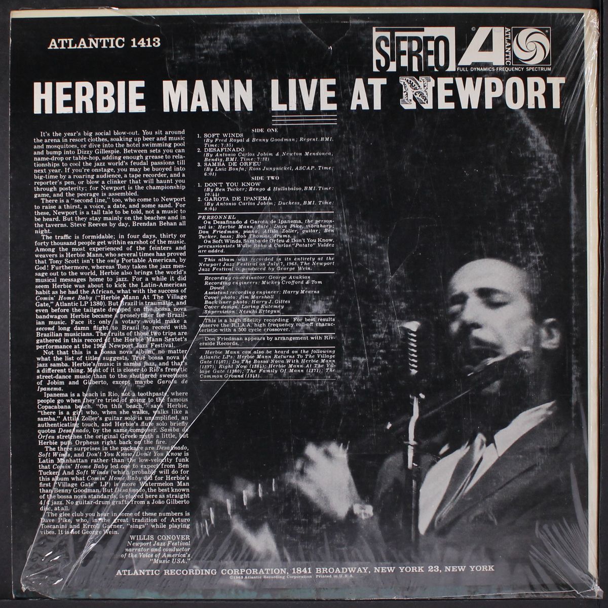 live at newport by HERBIE MANN